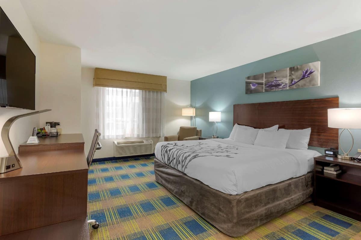 In-room safe, desk, blackout drapes, iron/ironing board