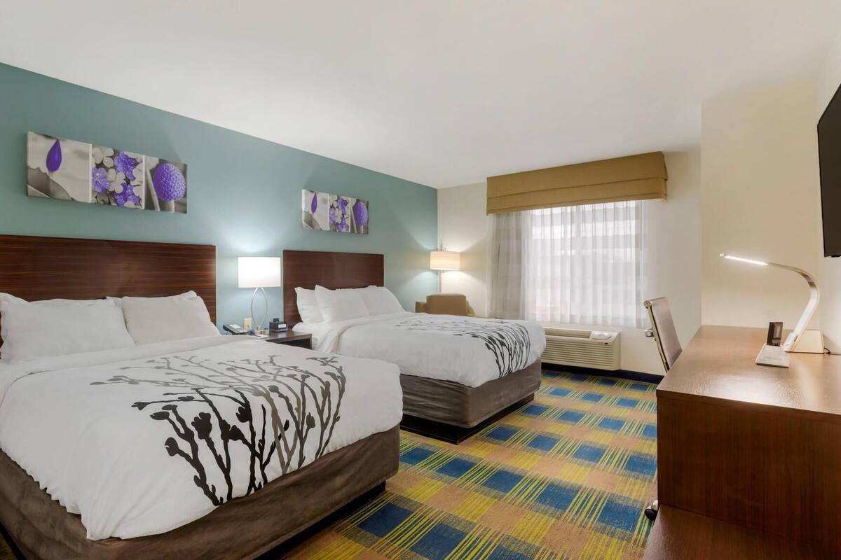 In-room safe, desk, blackout curtains, iron/ironing board