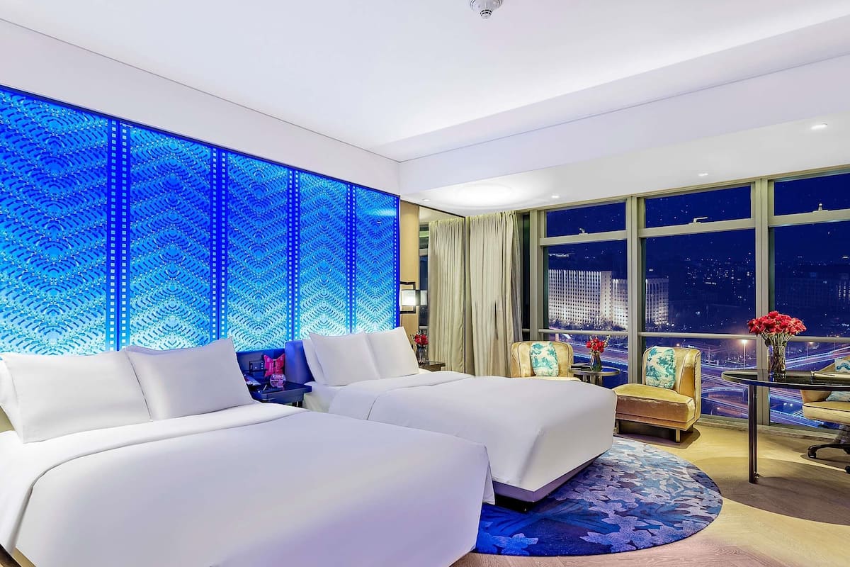 Luxury Room, 2 Single Beds, City View | Premium bedding, down comforters, minibar, in-room safe