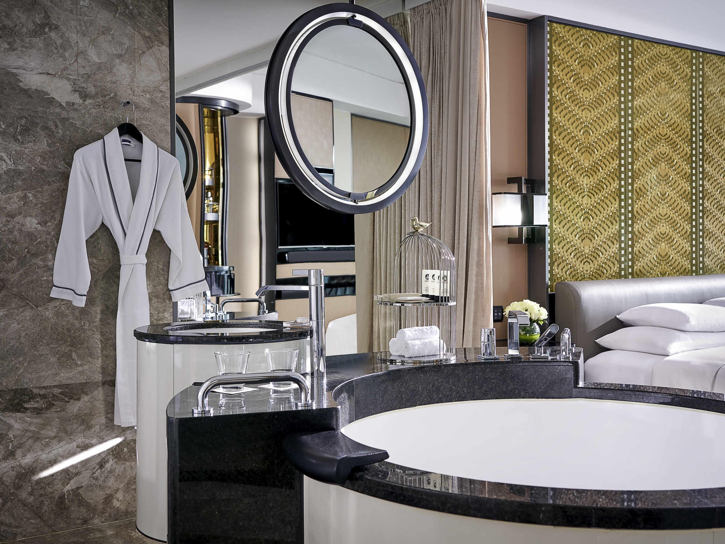 Premium bedding, down duvets, minibar, in-room safe