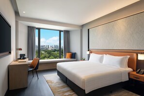 Minibar, in-room safe, desk, blackout curtains