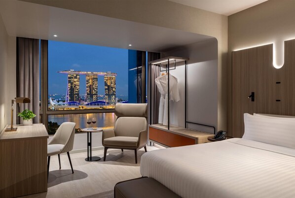 Minibar, in-room safe, desk, blackout drapes