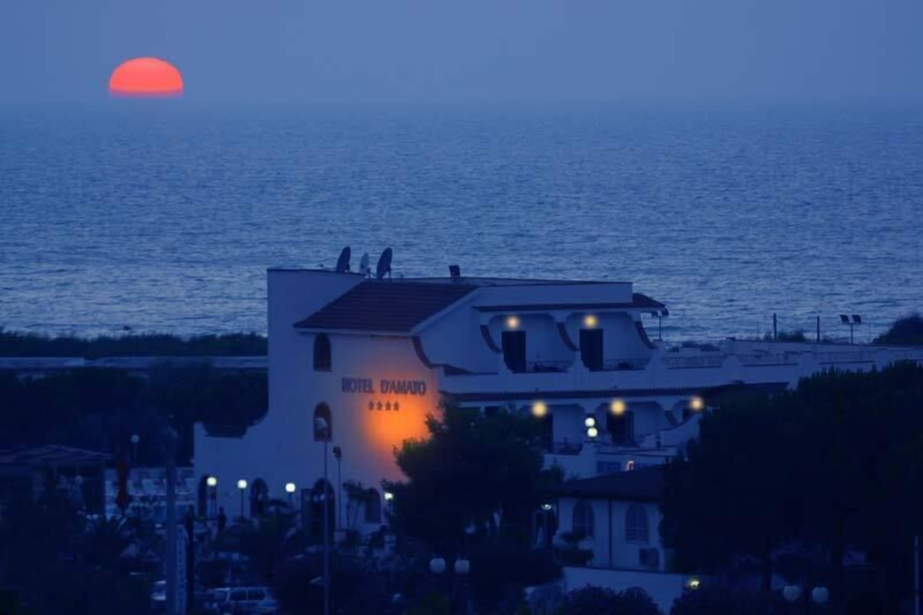 front of property – evening/night