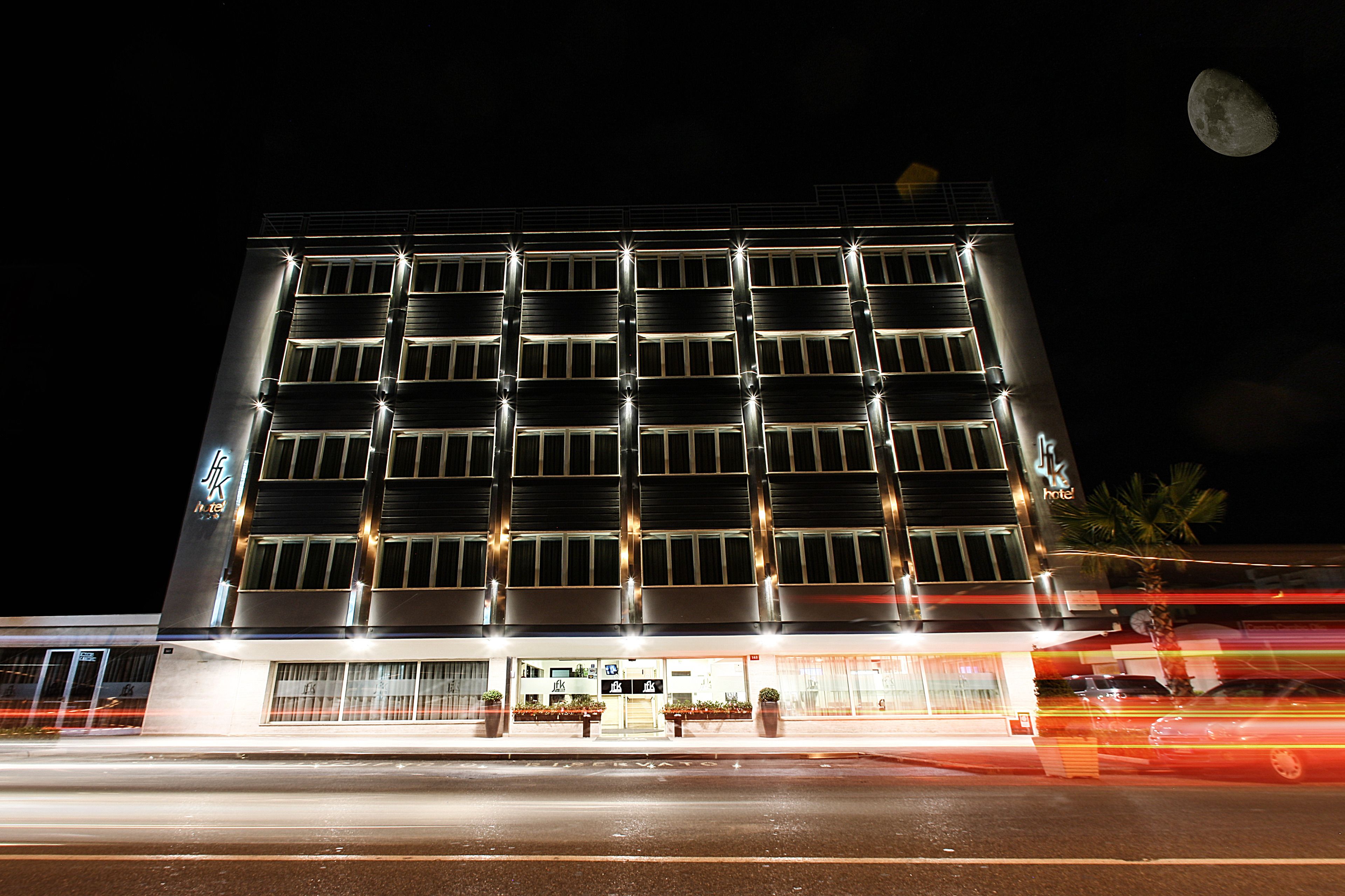 front of property – evening/night