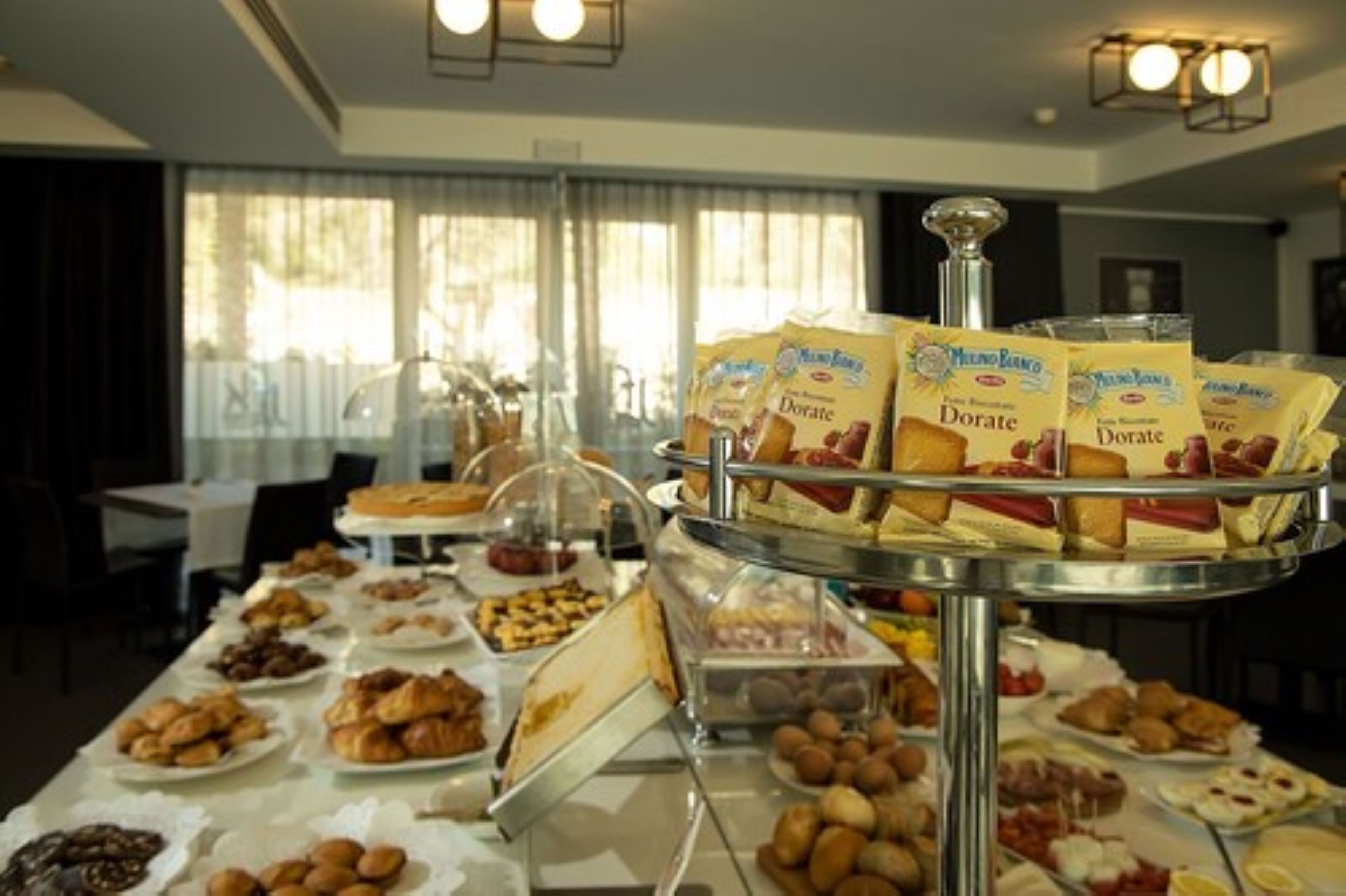 daily buffet breakfast (eur 10 per person)