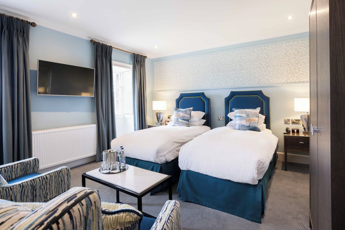 classic twin room, 2 single beds | 1 bedroom, premium bedding, down duvets, pillow-top beds