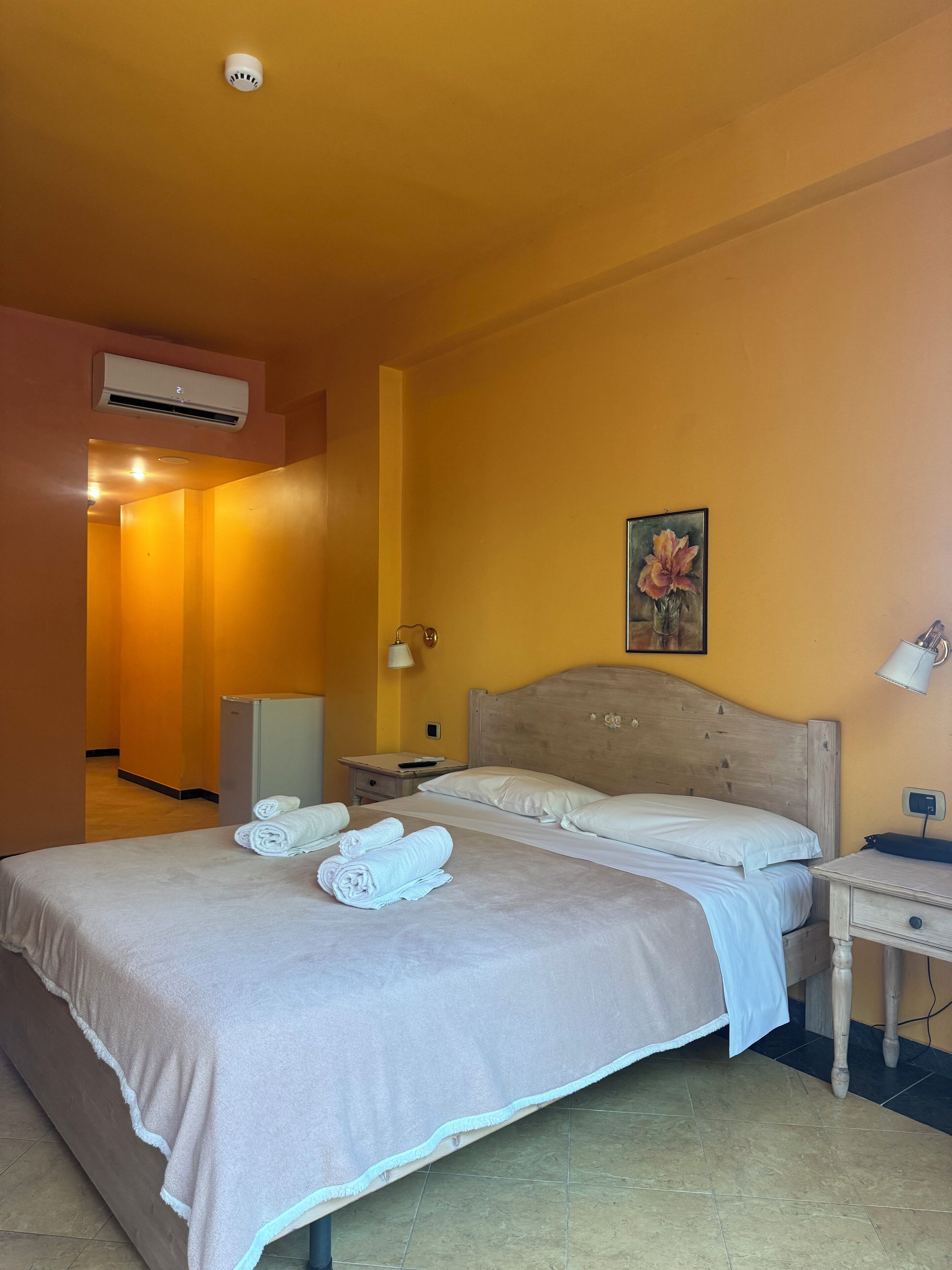 Standard-Doppelzimmer zur Einzelnutzung, 1 Doppelbett, Balkon, Meerblick | Verdunkelungsvorhänge, schallisolierte Zimmer, Bettwäsche