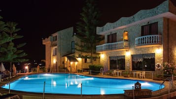 Façana frontal de l'allotjament