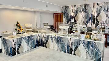 Daily buffet breakfast (EUR 10.00 per person)