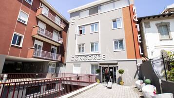 EntrĂ©e de lâhĂ©bergement