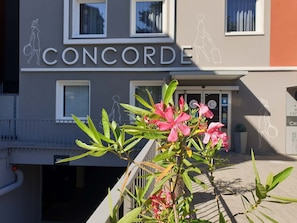 Fassade der Unterkunft