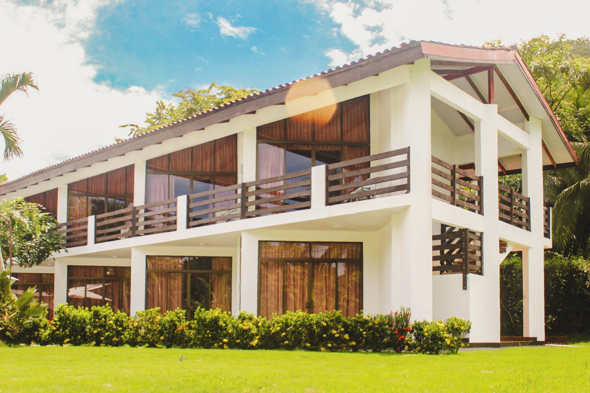 Framhlið gististaðar