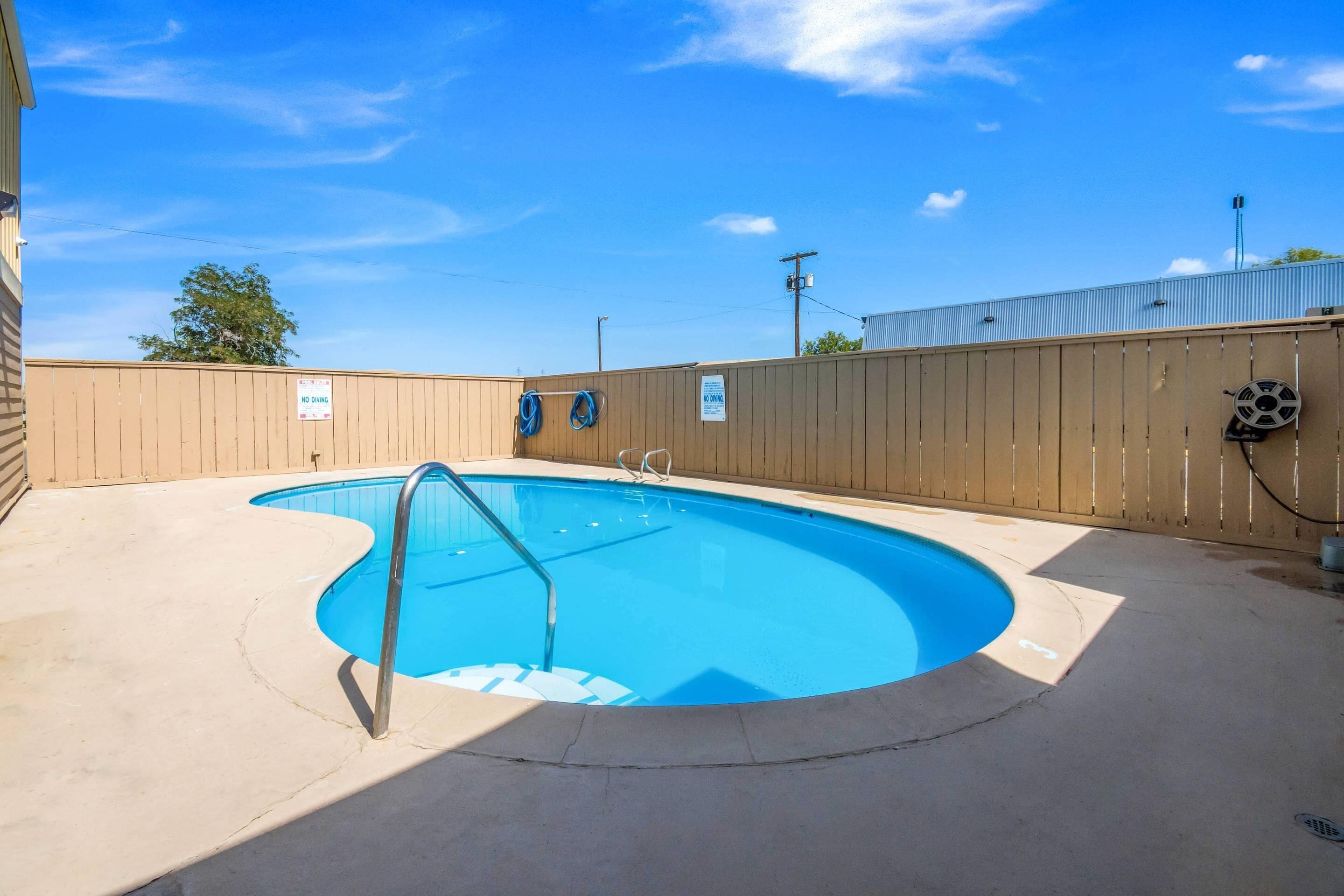 Seasonal outdoor pool