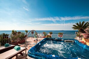Junior Suite, Terrace, Sea View | View from room