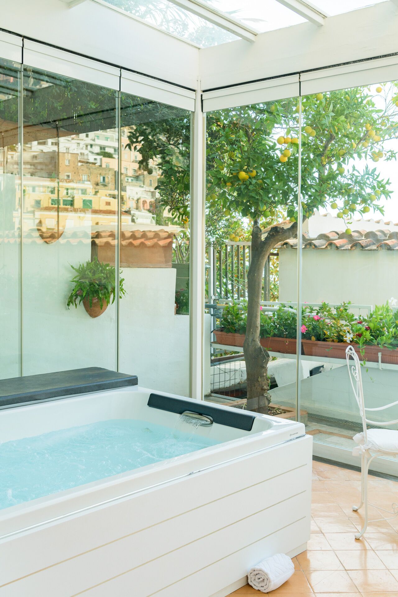 classic double room, patio | bathroom | free toiletries, hair dryer, bidet, towels