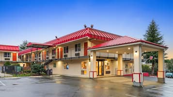 Voorkant van accommodatie