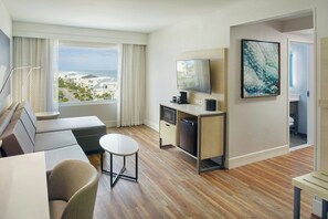 Family Suite, 1 Double Bed, Balcony (Gulf front) | Living area | Smart TV, Netflix