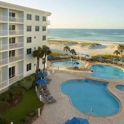 3 outdoor pools, pool umbrellas, sun loungers