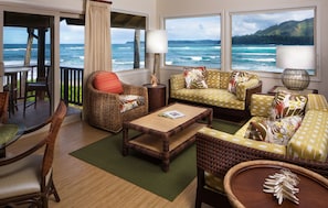 Premium-Apartment, 2 Schlafzimmer (Premium Oceanfront) | Wohnzimmer