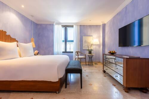 Classic-Zimmer, Blick auf den Innenhof | Ausblick vom Zimmer