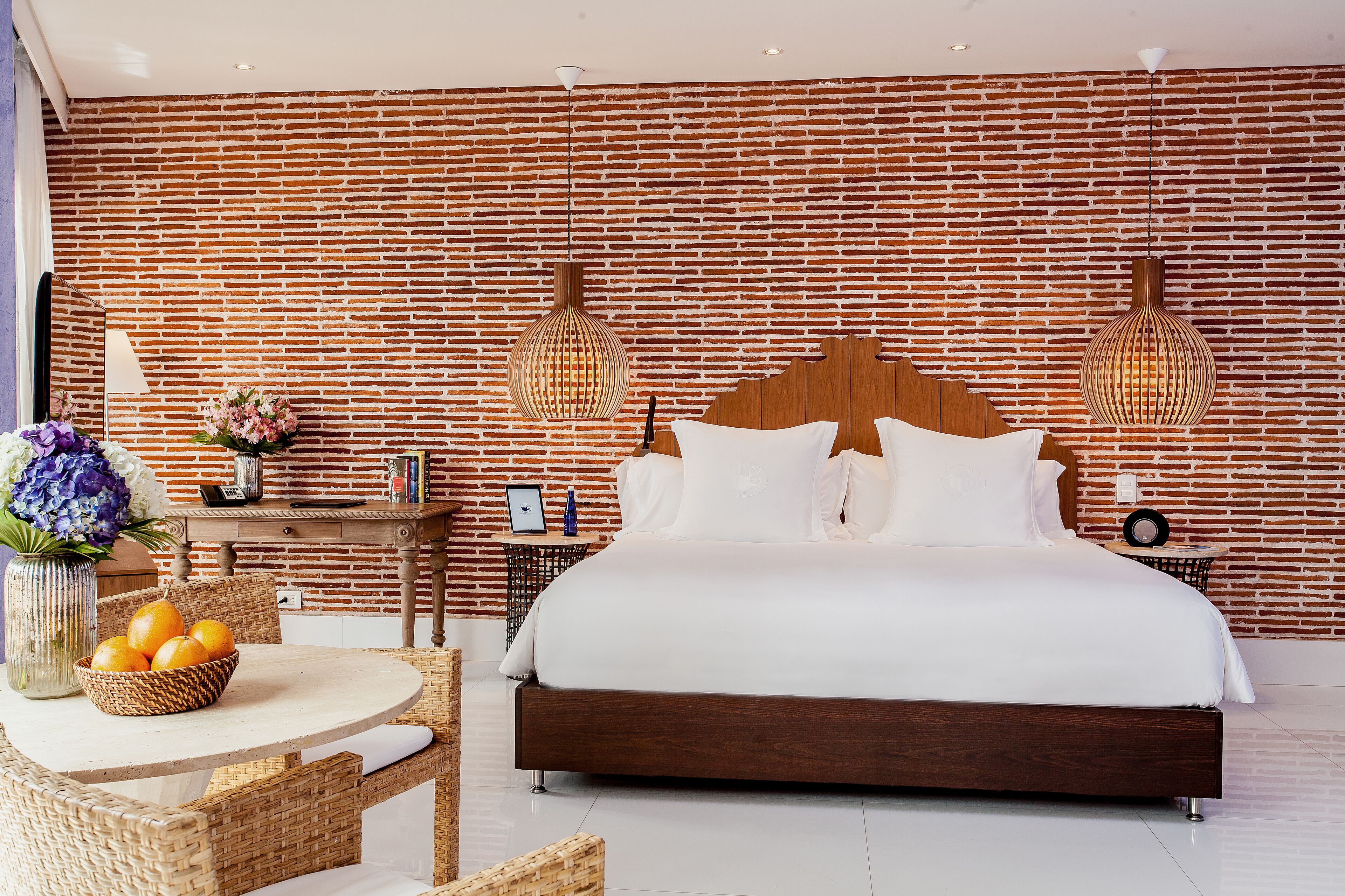 master suite | 1 bedroom, frette italian sheets, premium bedding, down duvets