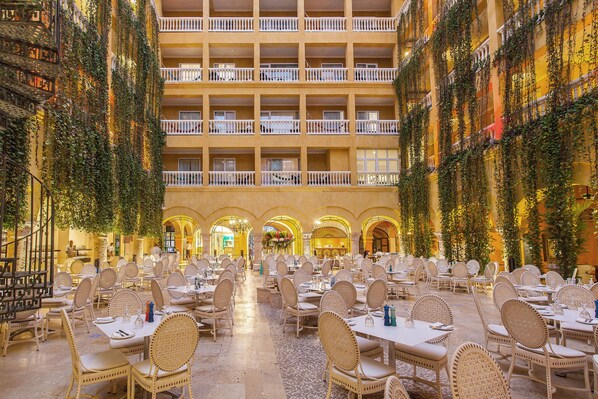 3 restaurants, breakfast, lunch served; local and international cuisine 