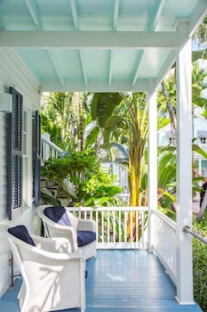 Porch at The Marquesa Hotel