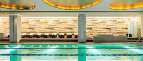 Indoor pool, seasonal outdoor pool, cabanas (surcharge), pool umbrellas