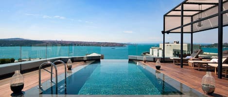 Indoor pool, seasonal outdoor pool, cabanas (surcharge), pool umbrellas