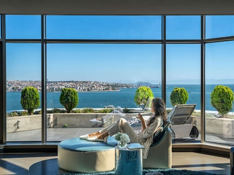Hypo-allergenic bedding, minibar, in-room safe, desk. Swissotel The Bosphorus Istanbul