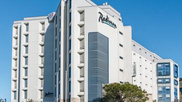 Fassade der Unterkunft