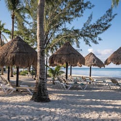 On the beach, scuba diving, windsurfing, kayaking