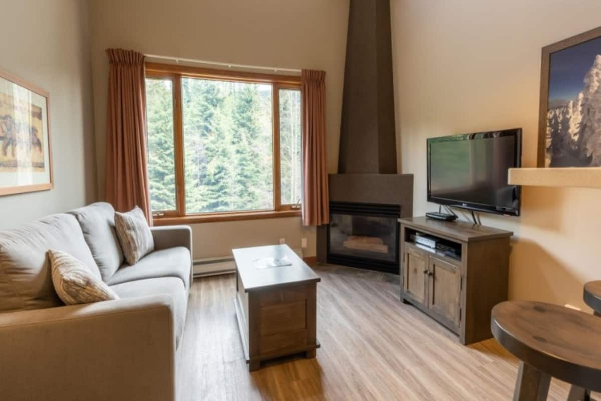 Studio | Living area | Flat-screen TV, DVD player