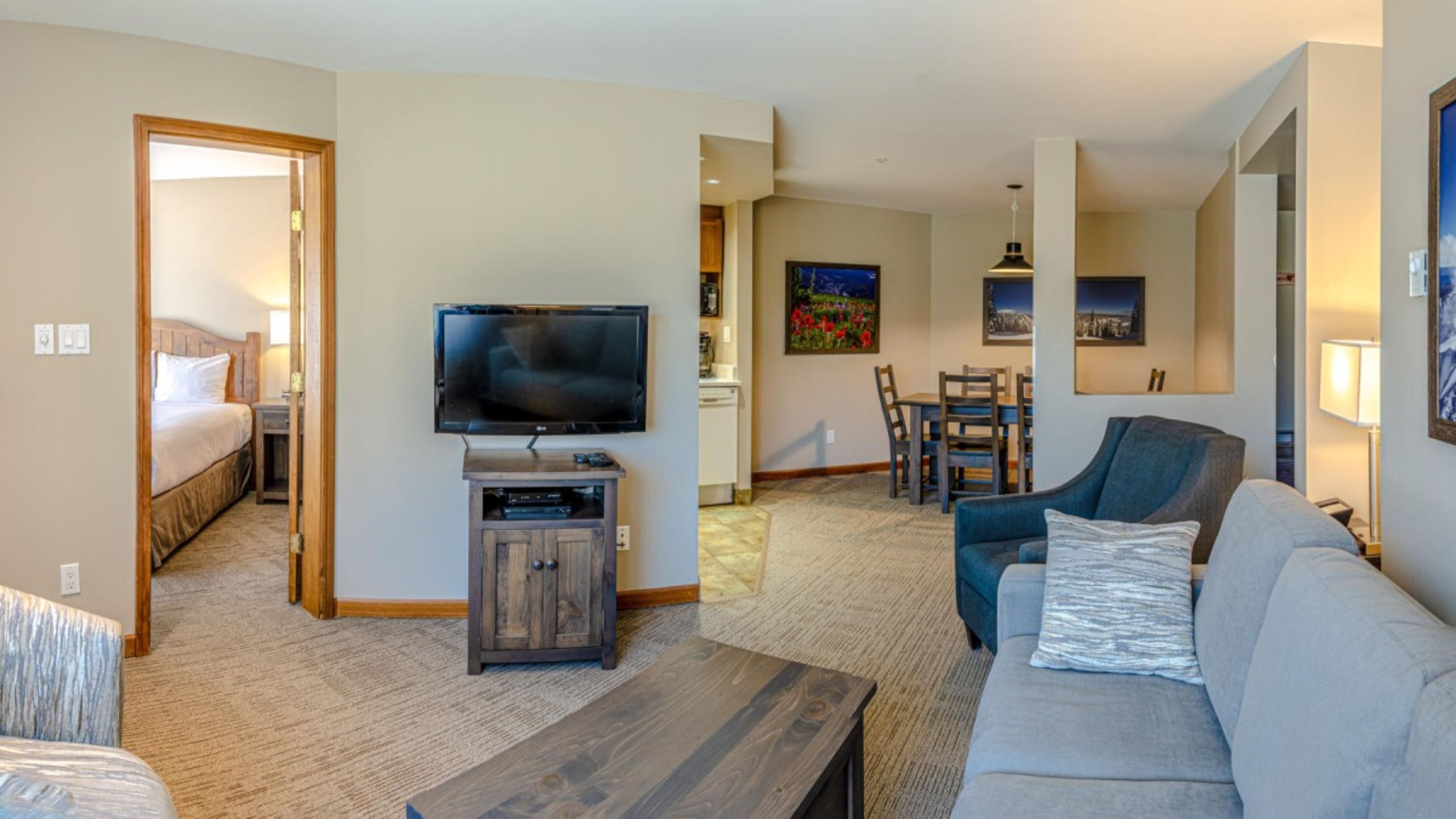 Apartment, 2 Bedrooms | Living area | Flat-screen TV, DVD player