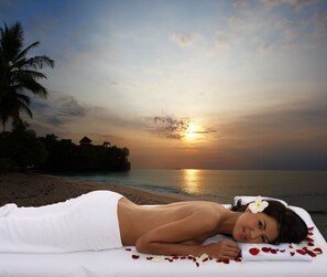 Behandlungsräume für Paare, Körperbehandlungen, Tiefengewebe-Massagen