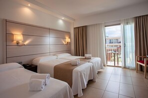 Triple Room, Balcony | 1 bedroom, minibar, in-room safe, individually decorated