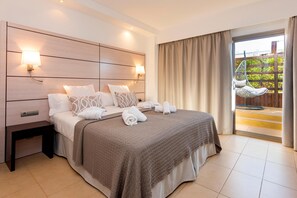 Deluxe Double Room, Balcony (Superior) | Minibar, in-room safe, individually decorated, individually furnished - Hotel Puchet Ibiza (Sant Antoni de Portmany)