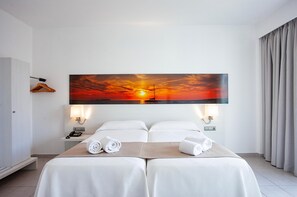 Chambre Quadruple, balcon