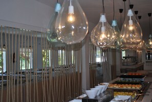 Daily buffet breakfast (EUR 15 per person)
