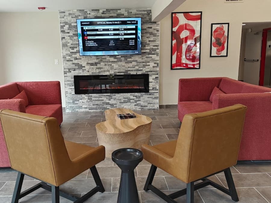 Sitzecke in der Lobby