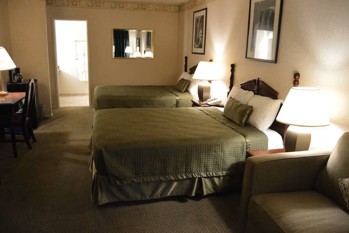 Blackout drapes, iron/ironing board (on request), WiFi (free)