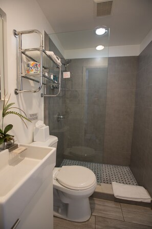 Artículos de tocador gratuitos, secador de pelo, toallas