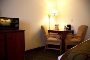 Standard Room, 2 Queen Beds | Desk, blackout drapes, soundproofing, iron/ironing board