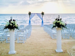 Área de bodas al aire libre