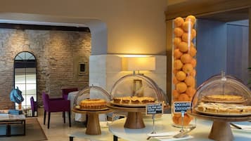 Daily buffet breakfast (EUR 25 per person)