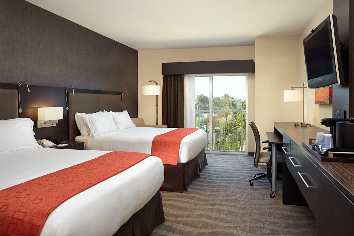 Standard Room, 2 Queen Beds, Pool View | 1 bedroom, premium bedding, individually decorated