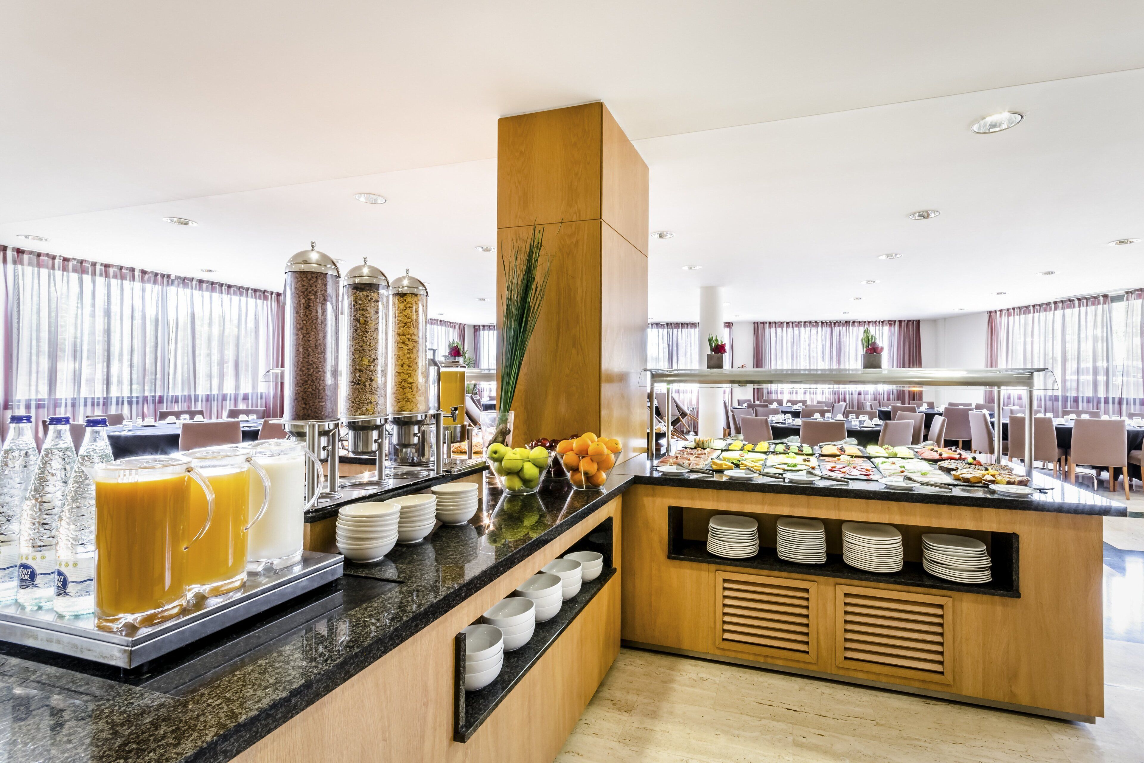 daily buffet breakfast (eur 13 per person)