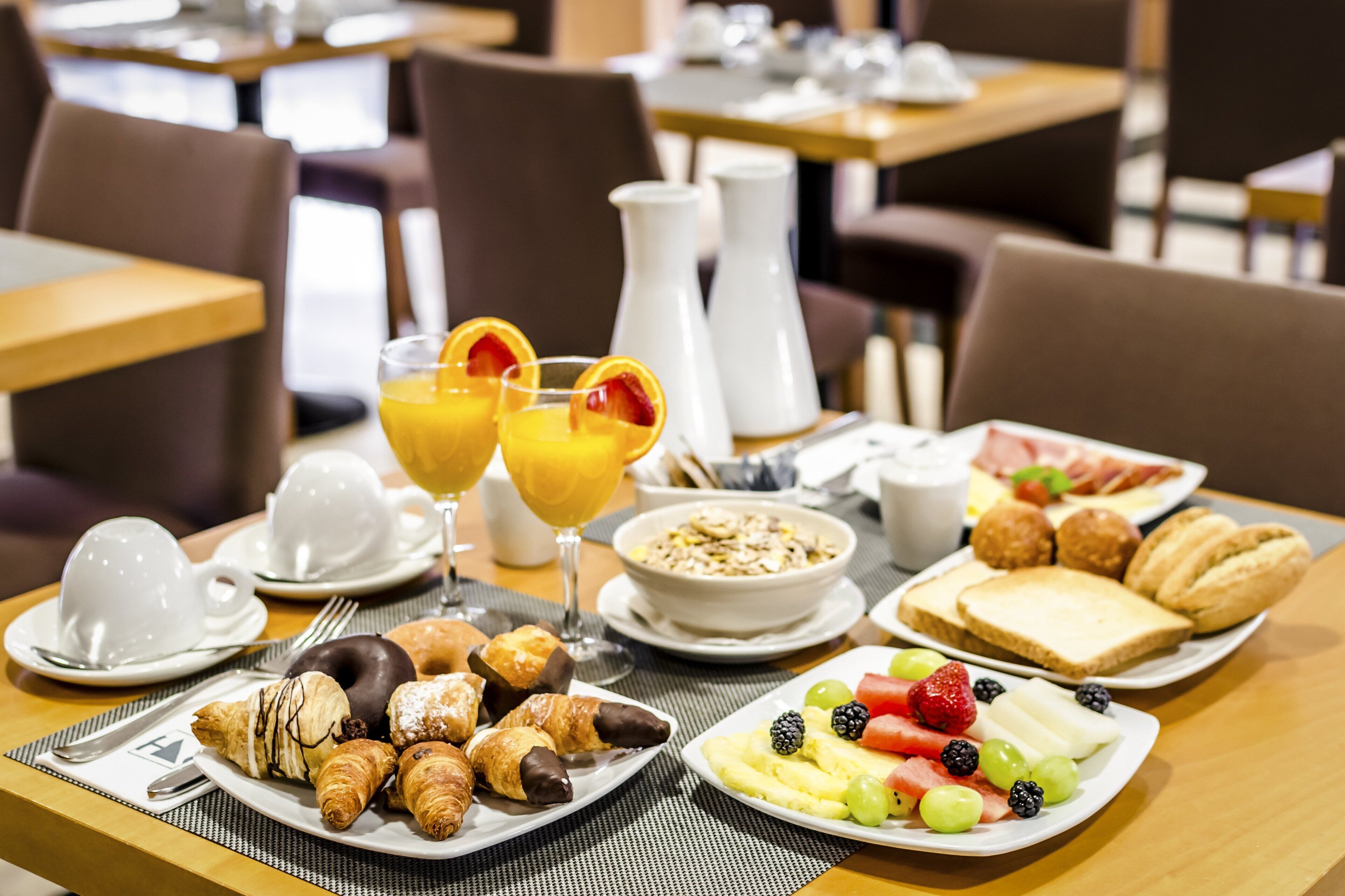 daily buffet breakfast (eur 13 per person)
