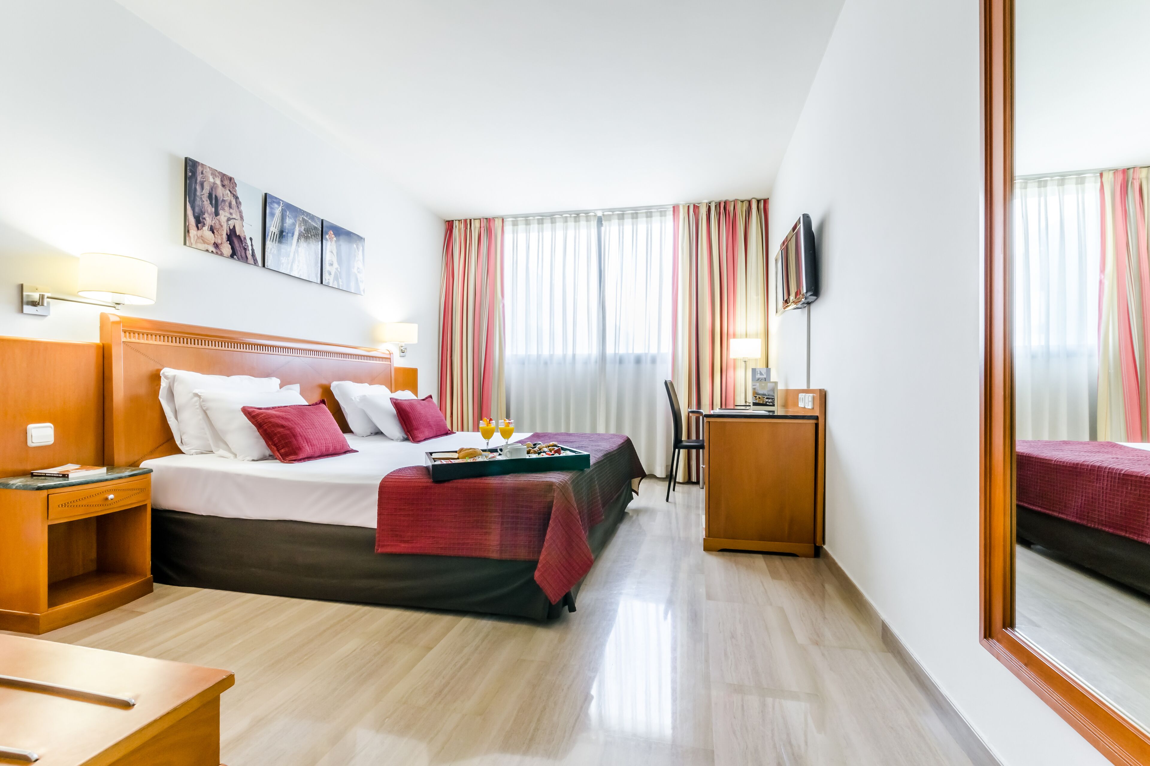 Minibar, in-room safe, desk, blackout drapes