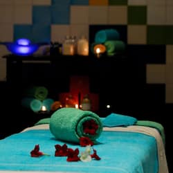 Espace de soins en plein air, soins corporels, soins d'hydrothérapie